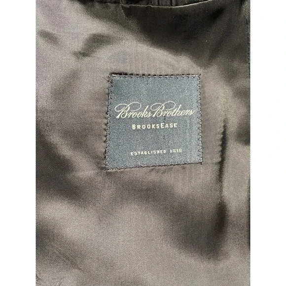 Brooks Brothers Blazer 46R Loro Piana Brooksease Navy Gold Buttons Preppy Jacket
